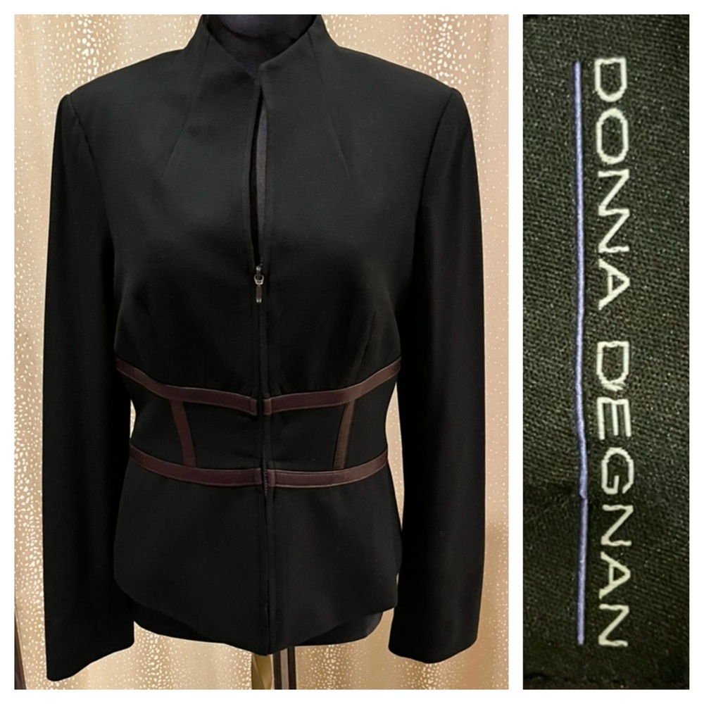 DONNA DEGNAN Black Blazer